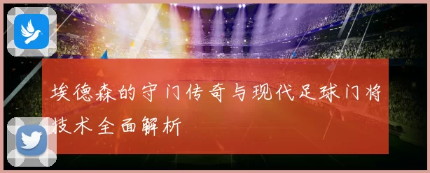 埃德森的守门传奇与现代足球门将技术全面解析